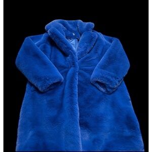 Hilary MacMillan faux fur coat